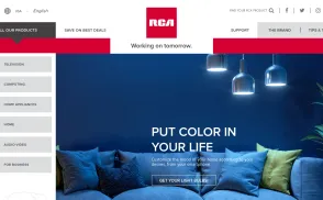 rca.com / Technicolor website