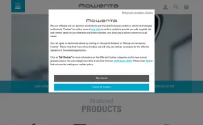 Rowenta website