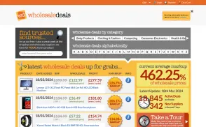 WholesaleDeals.co.uk website