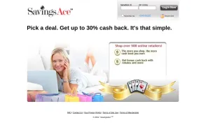 Savings Ace website