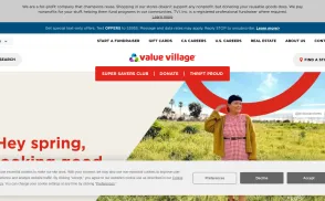 Value Village / Savers website