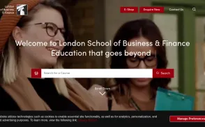 London School Of Business & Finance [LSBF] website