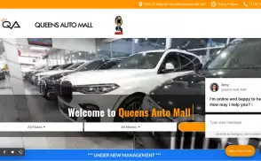 Queens Auto Mall website