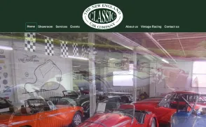 New England Classics Car Company website