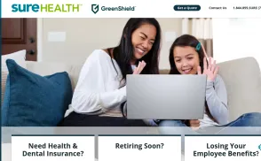 Sure Health website
