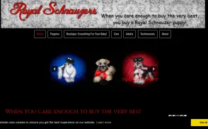 Royal Schnauzers website