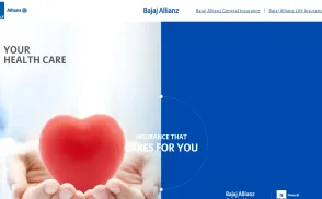 Bajaj Allianz website