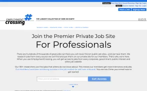 Employment Crossing website