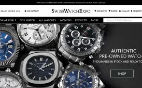 SwissWatchExpo.com website