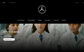 Mercedes-Benz International website