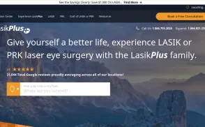 LasikPlus website