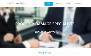 United Law Group website