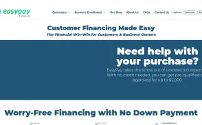 EasyPay Finance website