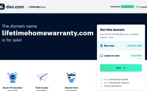 Lifetime Home Warranty website