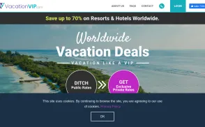 Vacation VIP website