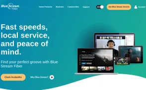 Blue Stream website