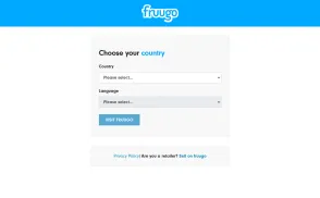 Fruugo website