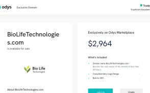 Bio Life Technologies website