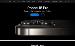 Apple (Canada) website
