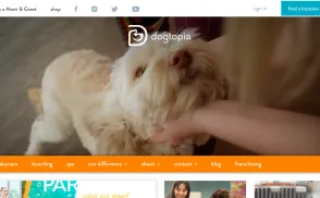 Dogtopia website