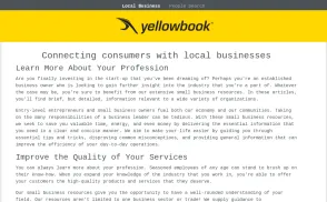 Yellowbook website