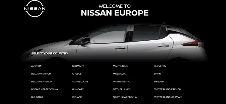 Screenshot Nissan