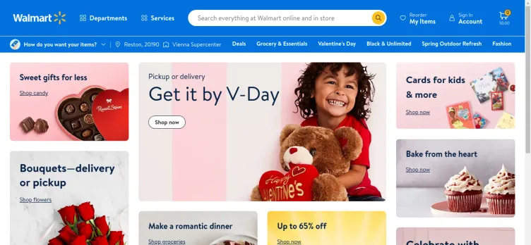 Screenshot Walmart
