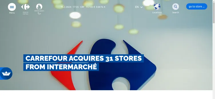 Screenshot Carrefour