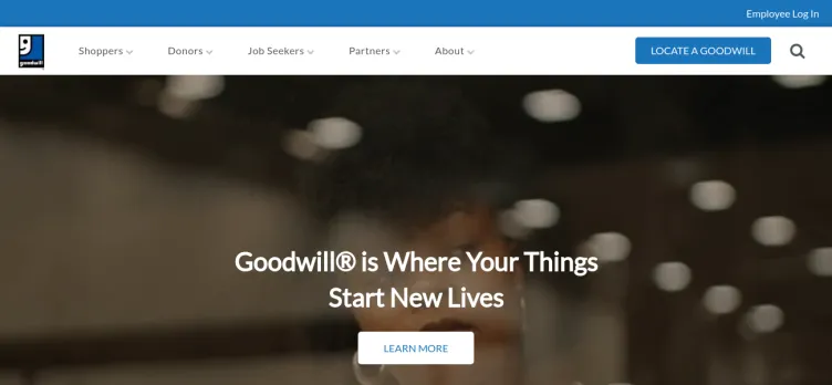 Screenshot Goodwill Industries