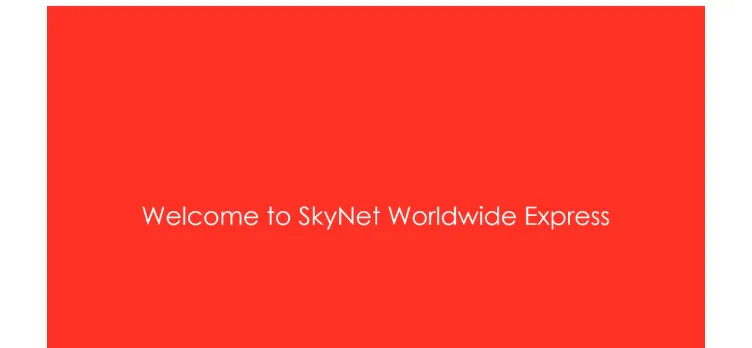 Screenshot Skynet Worldwide Express