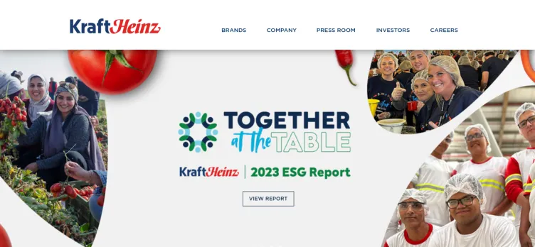 Screenshot Kraft Heinz