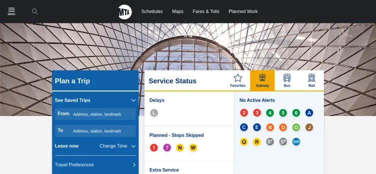 Screenshot MTA