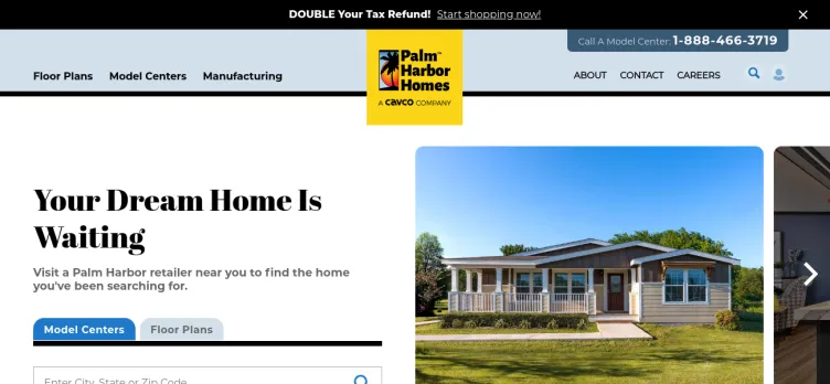 Screenshot Palm Harbor Homes