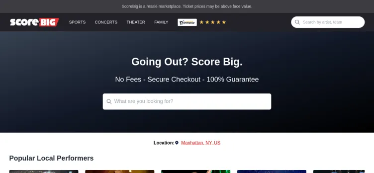 Screenshot ScoreBig