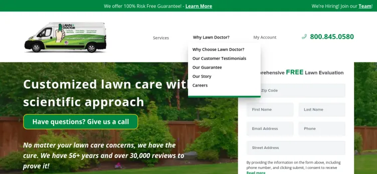 Screenshot Lawn Doctor