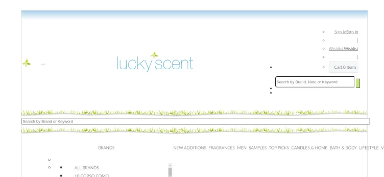 Screenshot LuckyScent