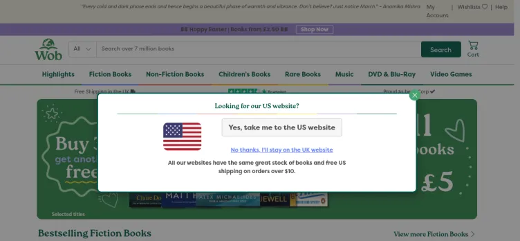 Screenshot World Of Books