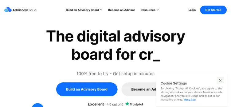 Screenshot AdvisoryCloud