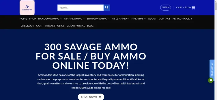 Screenshot Ammo Mart USA