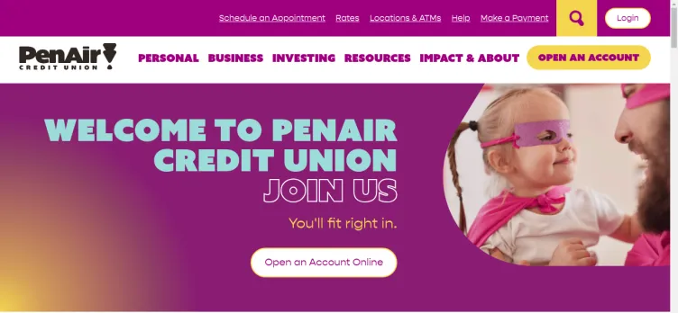 Screenshot Pen Air Credit Union