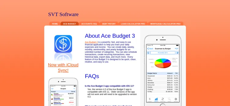 Screenshot SVT Software