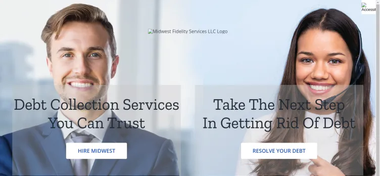 Screenshot Midwest Fidelity Services