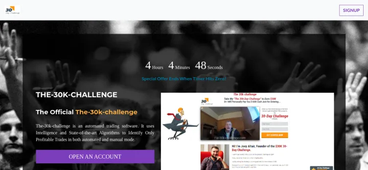 Screenshot The-30k-challenge
