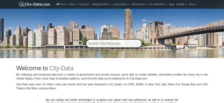 Screenshot City-Data.com