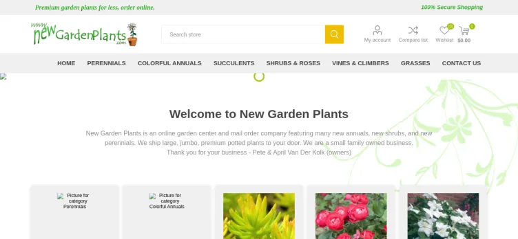 Screenshot New Garden Plants