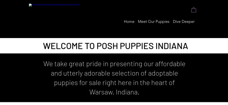 Screenshot Posh Puppies Indiana