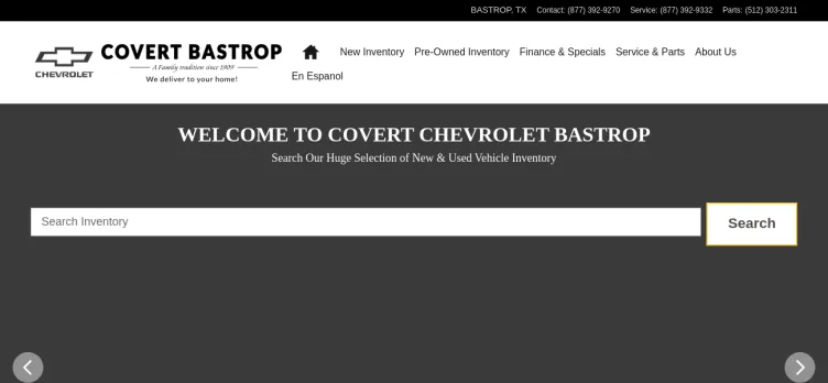 Screenshot Covert Chevrolet Buick GMC