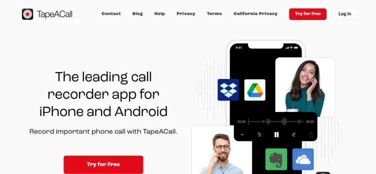 Screenshot TapeACall Pro