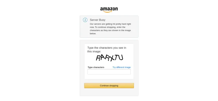 Screenshot Amazon AU