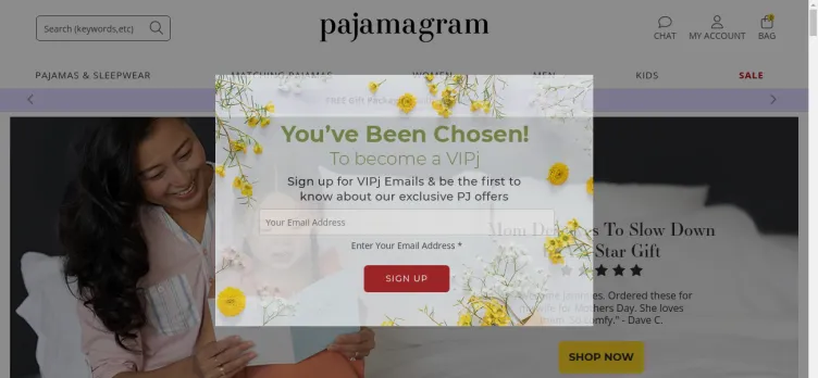 Screenshot Pajamagram